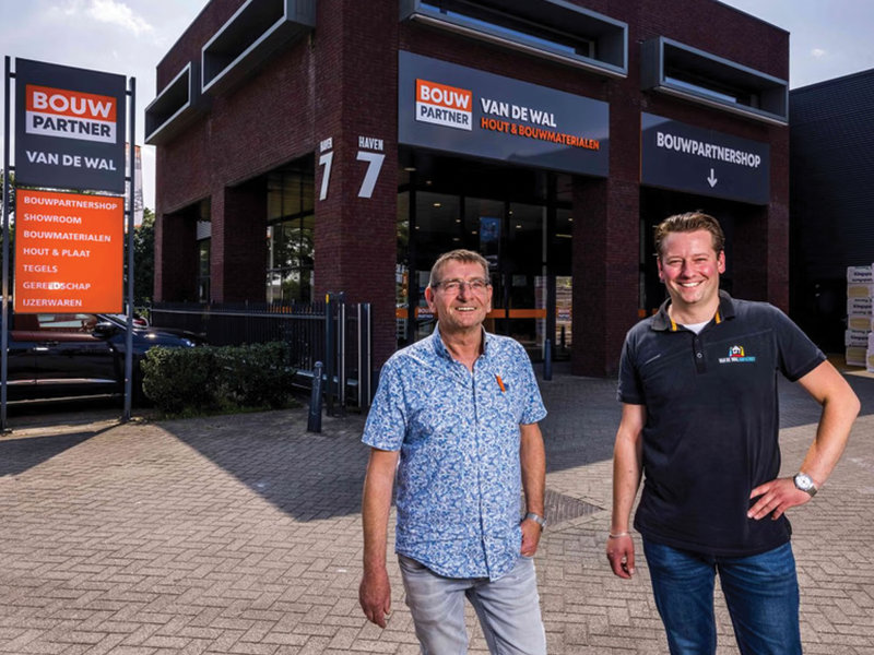 Zichtbaar blijven in de regio met Bouwpartner van de Wal