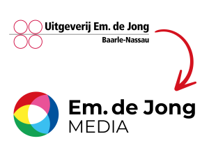 Uitgeverij Em. de Jong wordt Em. de Jong Media